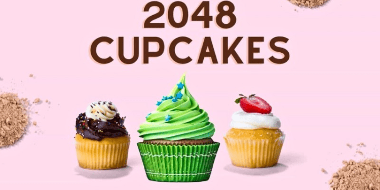 2048 Cupcakes: Merge Your Way Through a Sweet Puzzle Adventure